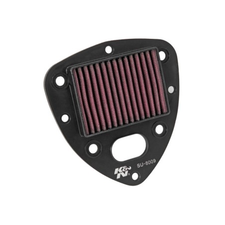 K&N Filtre à air de remplacement sur mesure pour Suzuki VL800 2009-2013 Suzuki Boulevard C50 2009-2015 (SU-8009)