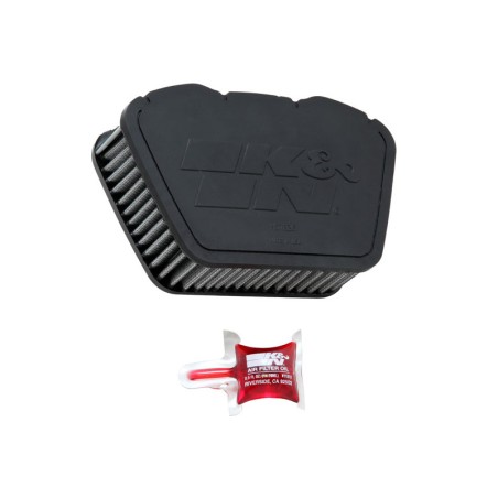 K&N Filtre à air de remplacement sur mesure pour Yamaha XVS950/1300 V-Star 2007-2016 (YA-1307)