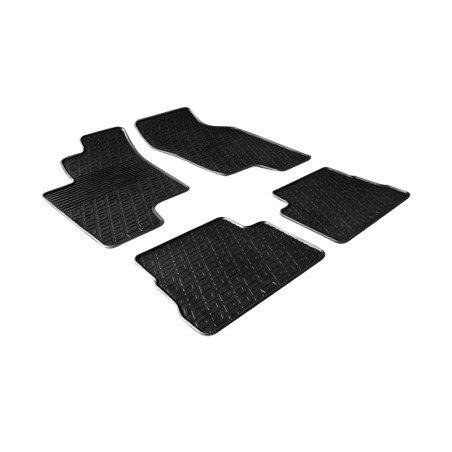 Set tapis de caoutchouc sur mesure pour Hyundai Getz 2002- (G profil 4-pièces)