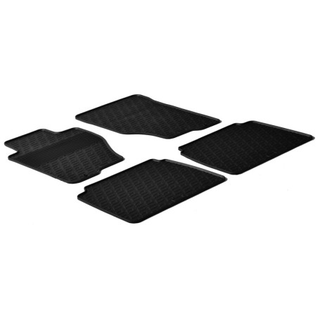 Set tapis de caoutchouc sur mesure pour Kia Sorento 2002-2009 (G profil 4-pièces)