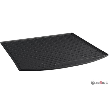 Coquille coffre-arrière Rubbasol (caoutchouc) sur mesure pour Volkswagen Touran 2003-2015 (5-personnes) (Sol en haut)