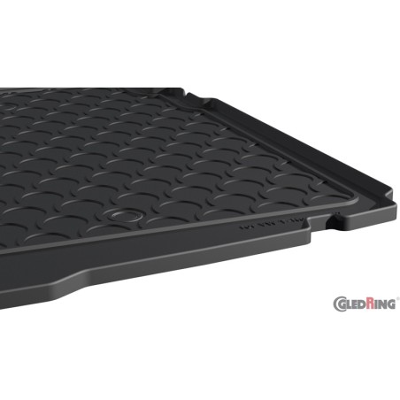 Coquille coffre-arrière Rubbasol (caoutchouc) sur mesure pour Volkswagen T-Roc 11/2017- (Sol en bas variable)