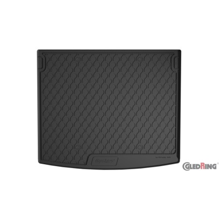 Coquille coffre-arrière Rubbasol (caoutchouc) sur mesure pour Volkswagen Caddy Maxi 5-portes 2010-2015 & 2015-2020