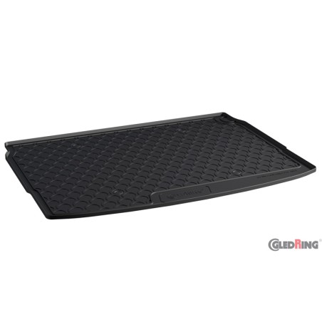 Coquille coffre-arrière Rubbasol (caoutchouc) sur mesure pour Nissan Qashqai II 2014-2020 (sol en haut variable)