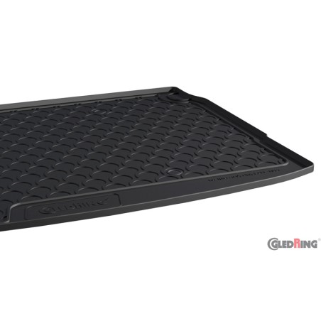 Coquille coffre-arrière Rubbasol (caoutchouc) sur mesure pour Nissan Qashqai II 2014-2020 (sol en haut variable)