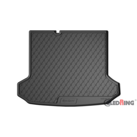 Coquille coffre-arrière Rubbasol (caoutchouc) sur mesure pour Audi Q4 e-tron (F4B) 2021- (Sol en bas)