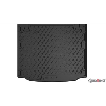 Coquille coffre-arrière Rubbasol (caoutchouc) sur mesure pour BMW X3 (G01) 2017- (Sol en haut).