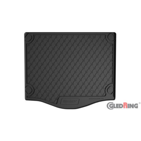 Coquille coffre-arrière Rubbasol (caoutchouc) sur mesure pour Ford Focus III HB 5-portes 2011-2018 (petite roue de secours)