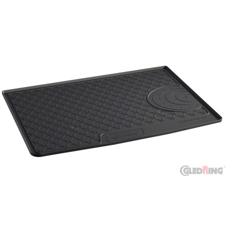 Coquille coffre-arrière Rubbasol (caoutchouc) sur mesure pour Opel Astra K HB 5-portes 2015-2022 (Sol en haut)