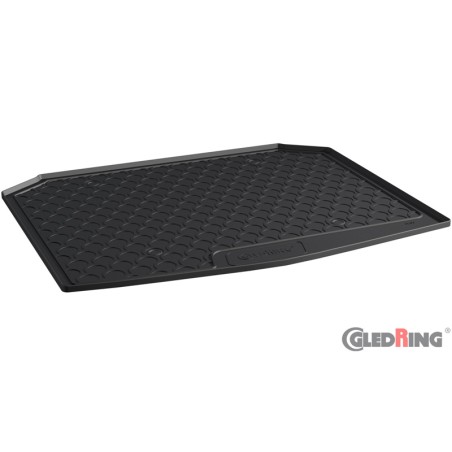 Coquille coffre-arrière Rubbasol (caoutchouc) sur mesure pour Skoda Karoq 2WD/4WD 7/2017- (sol en bas variable)