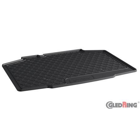 Coquille coffre-arrière Rubbasol (caoutchouc) sur mesure pour Skoda Kamiq 9/2019- (Sol en bas)