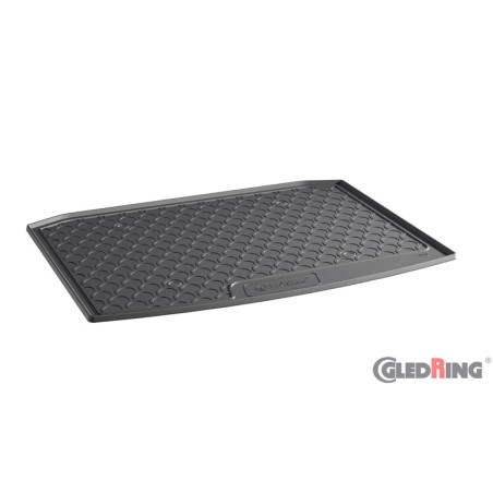 Coquille coffre-arrière Rubbasol (caoutchouc) sur mesure pour Skoda Karoq 2WD 7/2017- (sol en bas)