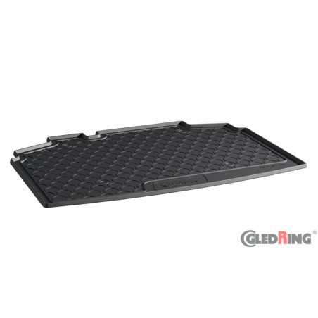 Coquille coffre-arrière Rubbasol (caoutchouc) sur mesure pour Skoda Fabia IV HB 5-portes 2021- (sol en bas)