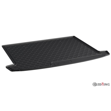 Coquille coffre-arrière Rubbasol (caoutchouc) sur mesure pour Renault Clio IV Grandtour 2013- (Sol en haut)