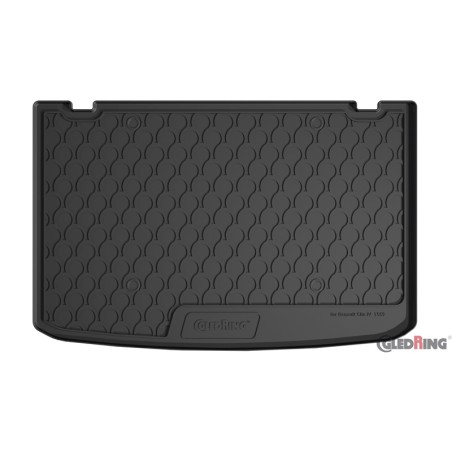 Coquille coffre-arrière Rubbasol (caoutchouc) sur mesure pour Renault Clio IV 5-portes 2012-