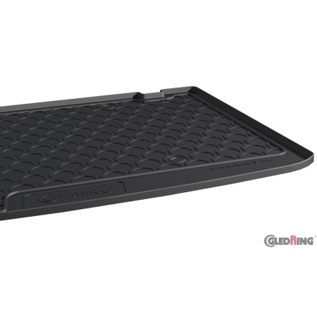 Coquille coffre-arrière Rubbasol (caoutchouc) sur mesure pour Renault Clio IV 5-portes 2012-