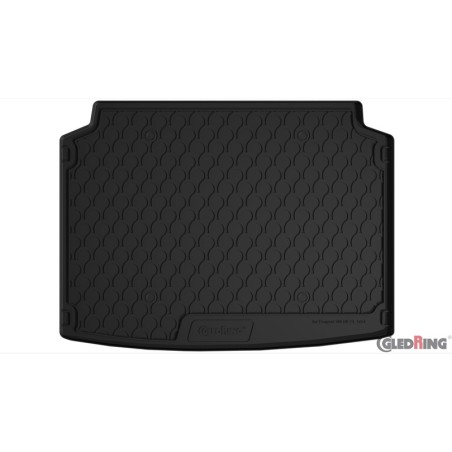 Coquille coffre-arrière Rubbasol (caoutchouc) sur mesure pour Peugeot 308 HB 5-portes 2013-2021