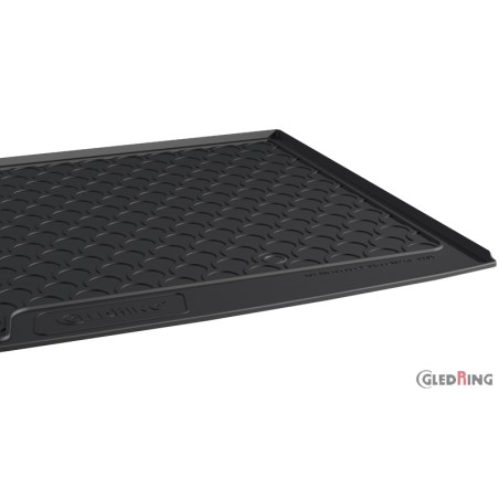 Coquille coffre-arrière Rubbasol (caoutchouc) sur mesure pour Mercedes Classe-B W246 2011-2019 (Sol en haut variable)