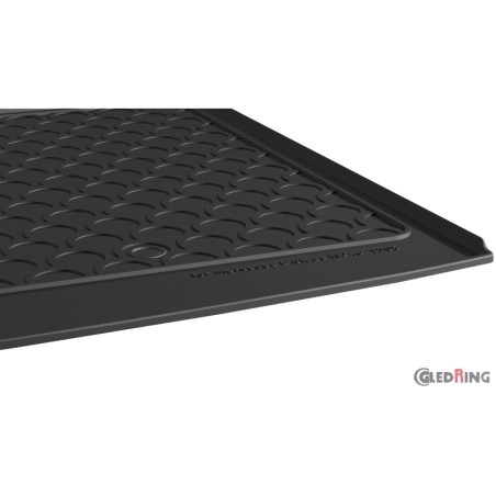 Coquille coffre-arrière Rubbasol (caoutchouc) sur mesure pour Mercedes Classe-B W246 2011-2019 (Sol en haut variable)