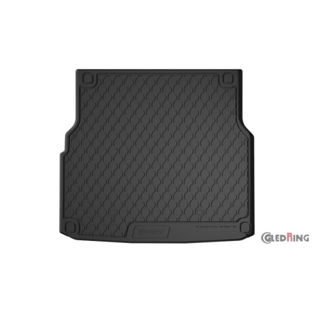 Coquille coffre-arrière Rubbasol (caoutchouc) sur mesure pour Mercedes Classe-C W205 Kombi 2014-2021 excl. Hybrid