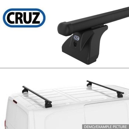 CRUZ CARGO XPRO Barres de toit 2-Barres pour VW CADDY 5 MAXI