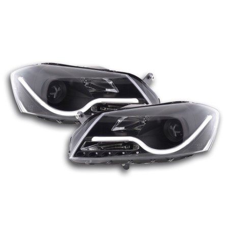 Phare Daylight LED DRL look VW Passat B7 3C 10- noir