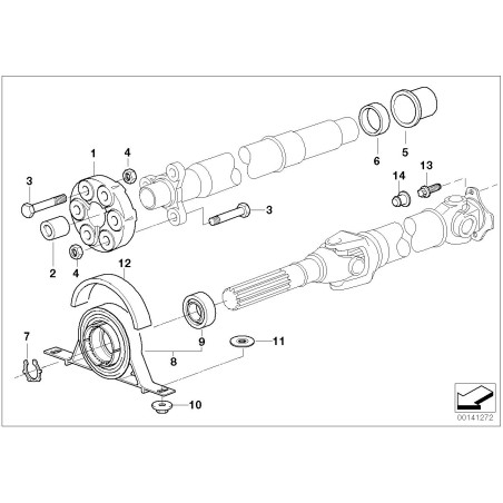 Ruban butyle - Pièce d'origine BMW 26127511140