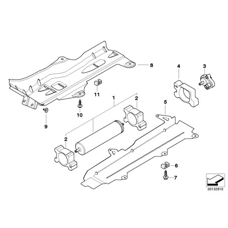 Soupape de préchauffage du carburant - Pièce d'origine BMW 13327787822