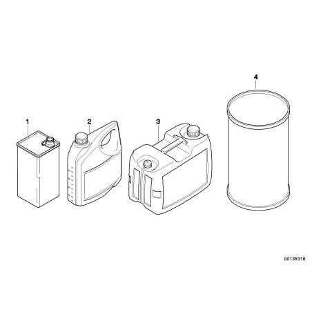 Fluide de transmission manuelle 5 litres - Pièce d'origine BMW 83220309031