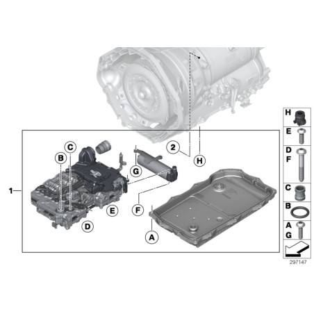 Unité mécatronique - Pièce d'origine BMW 24347647840