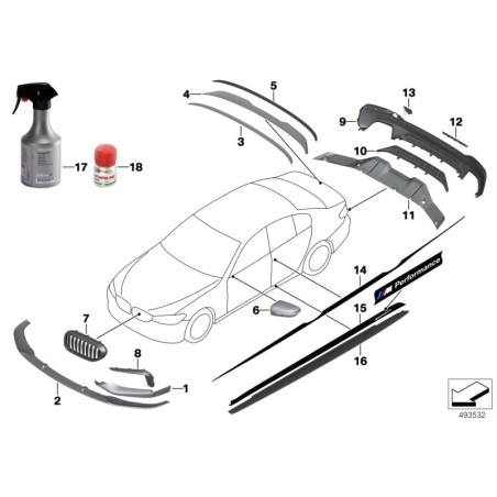 BMW/Cleanser R2 - Pièce d'origine BMW83190417324