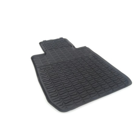 Tapis de sol en caoutchouc avant noir BMW - Pièce d'origine BMW51472164763