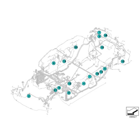 BMW/Boîtier - Pièce d'origine BMW61136901662