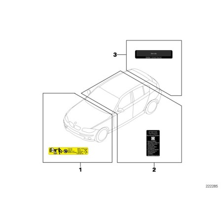 BMW/Ventilateur de radiateur - Pièce d'origine BMW71227603774