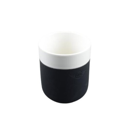 Pièce automobile d'origine MINI 80282445695 - Bloc de couleur de tasse blanc/noir.