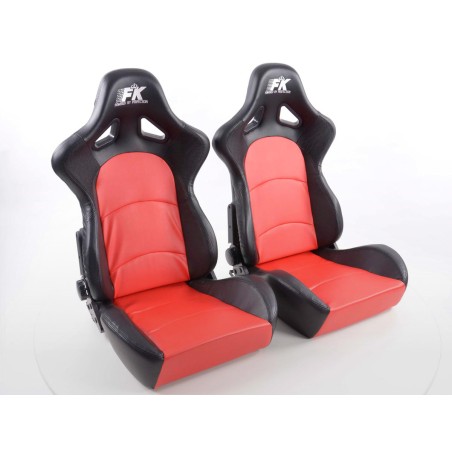 Sièges sport FK Sièges demi-baquets automatiques Set Control au look sport automobile