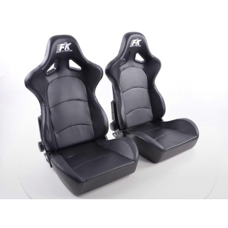 Sièges sport FK Sièges demi-baquets automatiques Set Control au look sport automobile