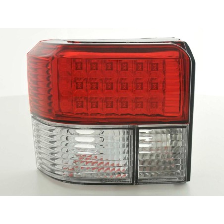 Jeu de feux arrière à LED VW Bus T4 type 70 ... 91-04 rouge / blanc