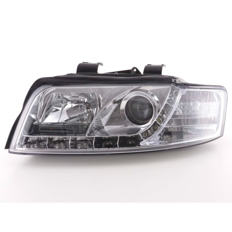 Phares Daylight Audi A4 type 8E 01-04 chrome