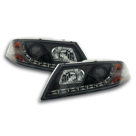 Phare Daylight LED DRL look Skoda Octavia type 1Z 04-08 noir