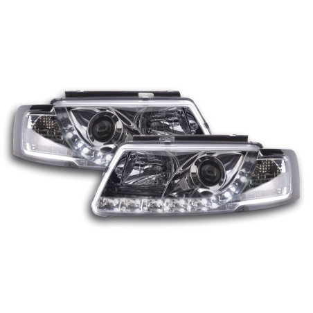 Phare Daylight LED DRL look VW Passat type 3B 97-00 chrome