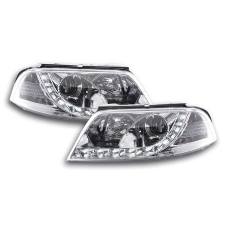 Phares Daylight LED feux de jour VW Passat type 3BG 00-05 chrome