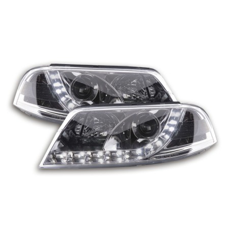 Phare Daylight LED DRL look VW Passat type 3BG 00-05 chrome