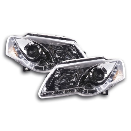 Phare Daylight LED DRL look VW Passat type 3C 05- chromé