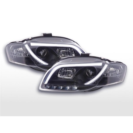 Phare Daylight LED Feux de jour LED Audi A4 type 8E 05-07 noir