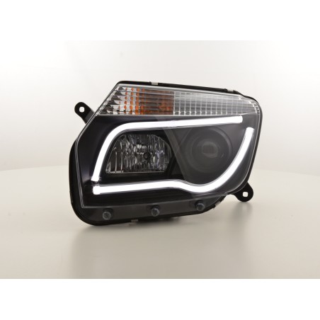 Phare Daylight LED DRL look Dacia Duster 10-13 noir