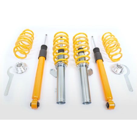 Kit combinés filetés FK suspension sport Audi A3 8V à partir de 2012 avec jambe de force 50mm, essieu arrière à poutre torsadée