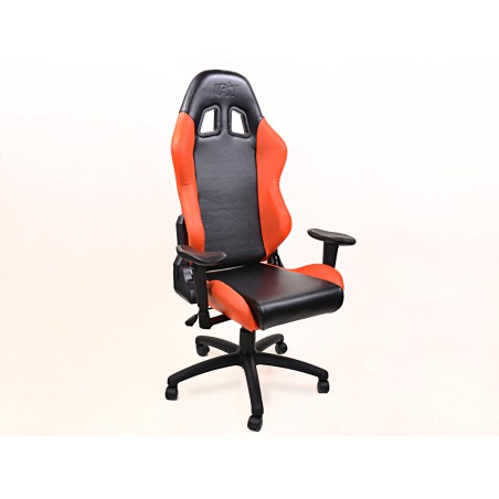 Chaise de jeu FK eGame Seats Siège de jeu eSport Liverpool noir / orange